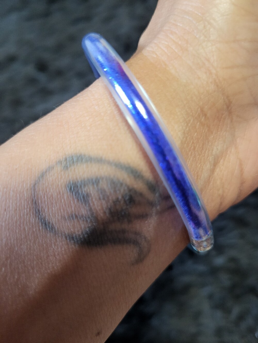 Glitter Bubble Tube Bracelet (Choose 1) - Picture 4 of 11